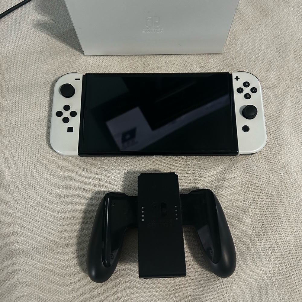Nintendo Black and White Gaming Console